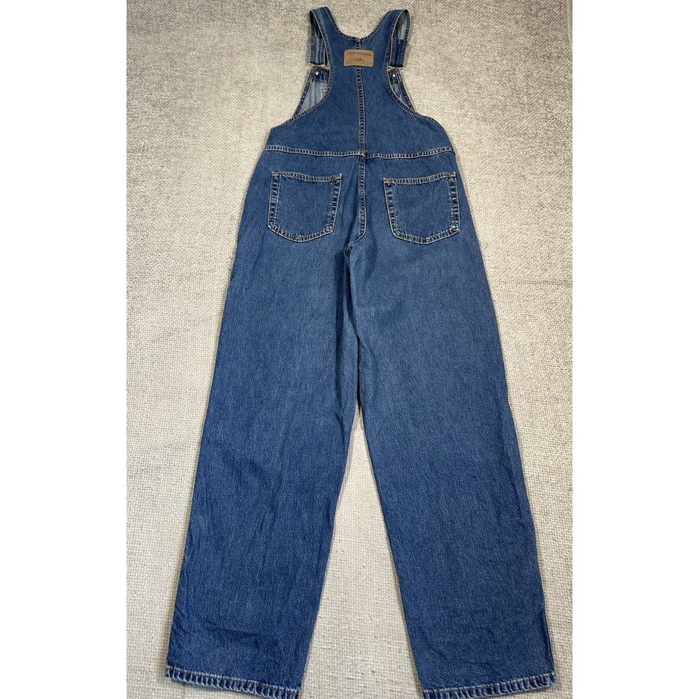 London Jean Overalls Womens Small Blue Denim Bibs Made USA Vintage Cotton - Picture 8 of 12